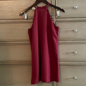 Lulu burgundy Mini dress